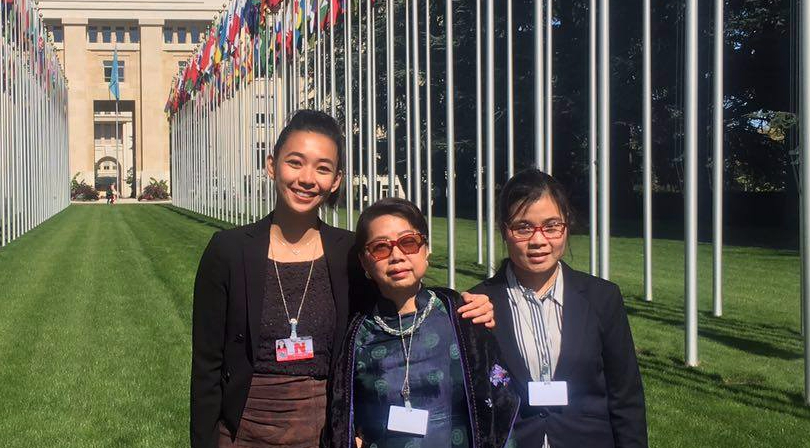 VOICE delegation UPR midterm 2017